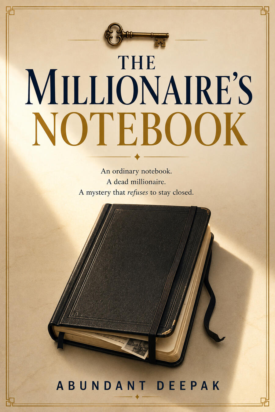 Cover of The Millionaire's Notebook The Millionaire's Notebook paperback cover by Abundant Deepak
